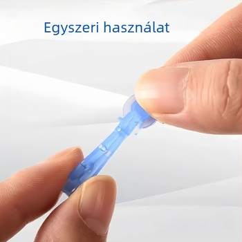 Egyszer használatos mitesszer-tű zárt comedónákhoz, finom precíziós eszköz a pattanások eltávolításához, professzionális használatra