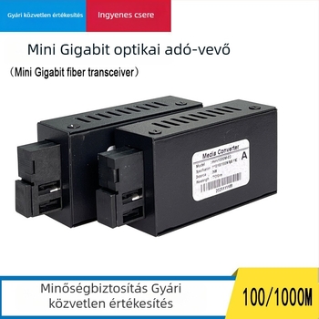 Mini gigabites monomódusú optikai transzceiver SC csatlakozóval