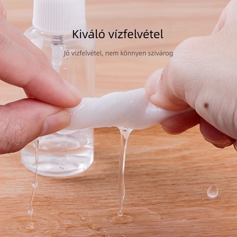 Kétszintes, vastag pamutból készült sminklemosó korongok kozmetikai szalonhoz, tetováláshoz és félpermanens körmökhoz