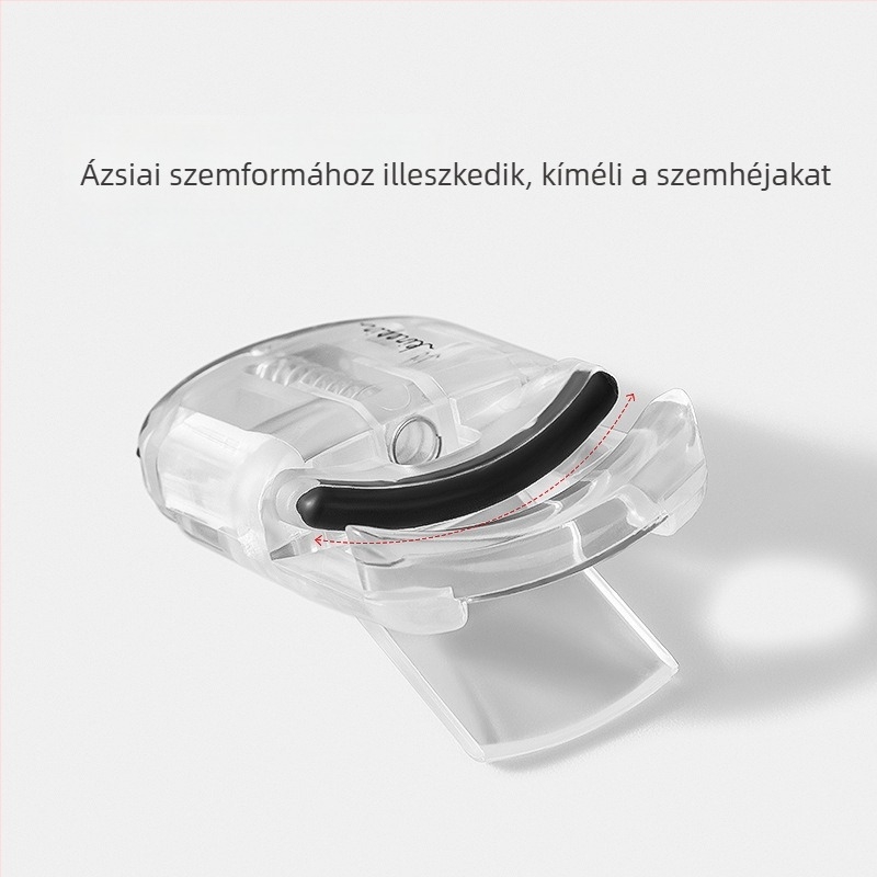 Hordozható mini szempilla göndörítő cserélhető szilikon párnával