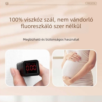 Hajlékony nedves sminkeltávolító vattakorongok arcra, 120 db, gyengéd arcápolás, 100% pamut