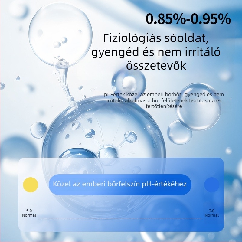 Fiziológiás sóoldatos vattapálcikák szem és orr tisztítására, egyszer használatos