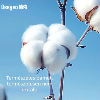 Deyou 100% pamut arc tisztító törlőkendő, egyetlen használatra, vastagabb és nagyobb