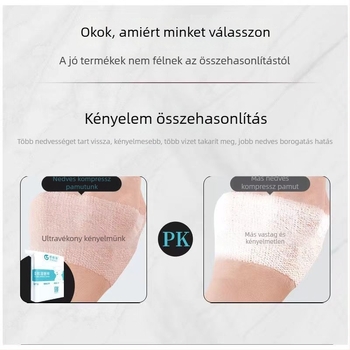 Nyúló Tencel nedves pamut kendő sminklemosáshoz, egyszer használatos, kozmetikai szalonhoz
