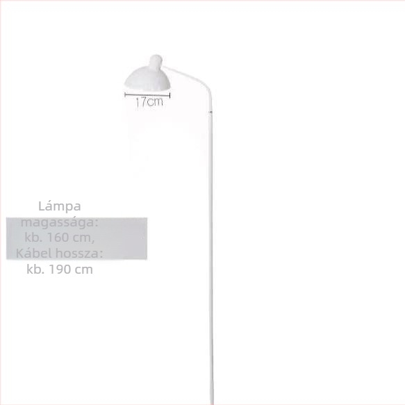 LED állólámpa szemvédő funkcióval nappaliba, hálószobába és dolgozószobába – minimalist dizájn, elegáns stílus