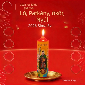 2026 Áldásos gyertyás lámpa – General Wen Zhe