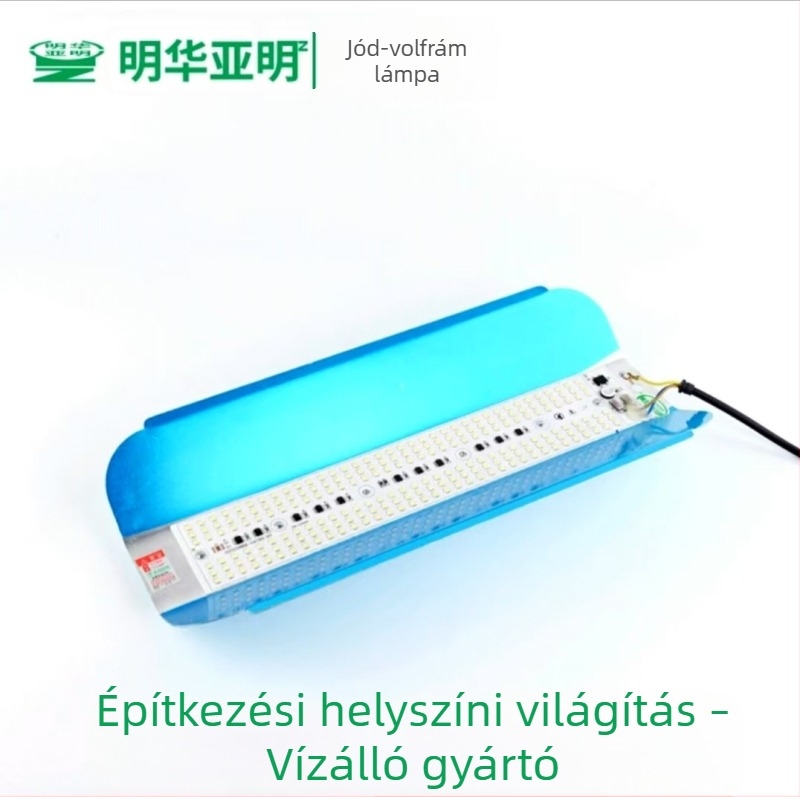 LED vakító lámpa építkezésekhez, IP66 vízálló, alumínium ház, 50W/100W/200W, 12° fényszög