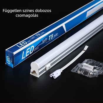 T5 LED integrált fluoreszcens cső tartóval és kapcsolóval