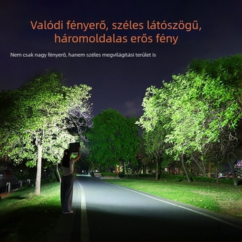 Napelemes külső LED floodlight háromoldalú világítással, nagy teljesítményű világítás, vidéki utcai világítás, IP65 vízálló