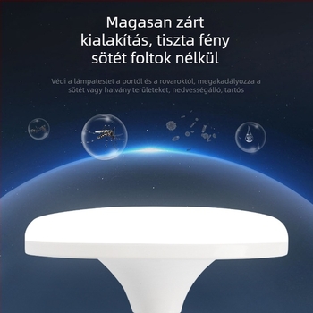 Teljes spektrumú LED UFO lámpa, három színhőmérséklet, nagy fényerő, energiatakarékos, szemkímélő, mennyezet-lámpa E27-es foglalattal