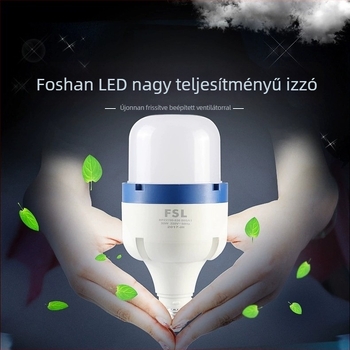 FSL Foshan Lighting LED izzó 80W, hengeres, E27, Dazzling Wind sorozat
