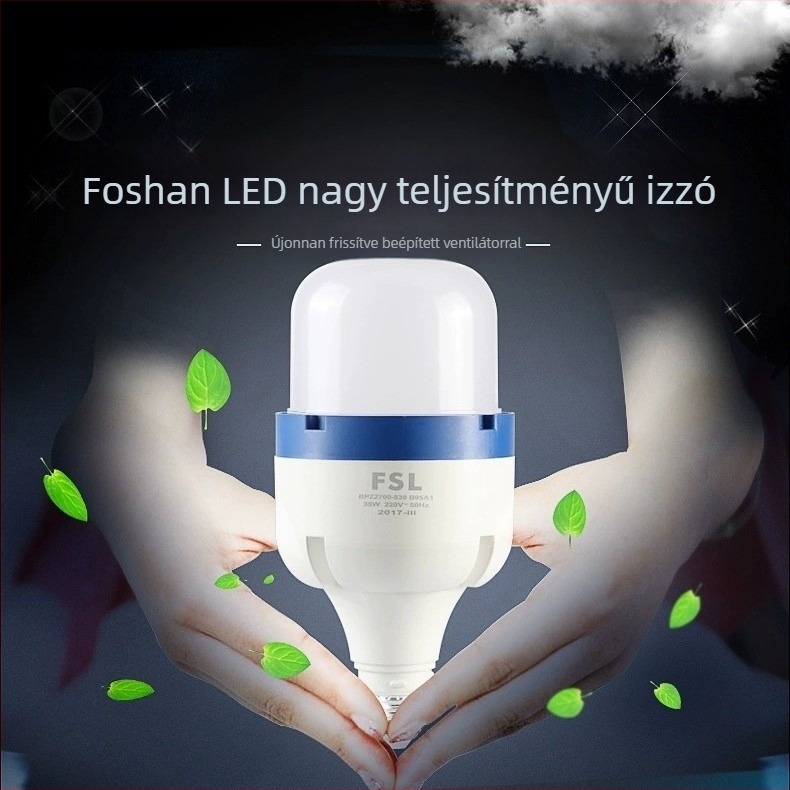 FSL Foshan Lighting LED izzó 80W, hengeres, E27, Dazzling Wind sorozat