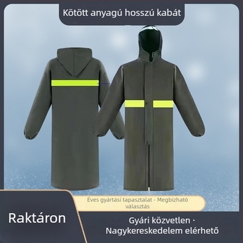 Horgolt hosszú esőkabát poncsó felnőtteknek, uniszex, kültéri kirándulásokhoz