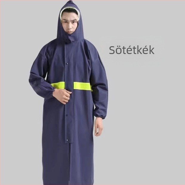 Horgolt hosszú esőkabát poncsó felnőtteknek, uniszex, kültéri kirándulásokhoz
