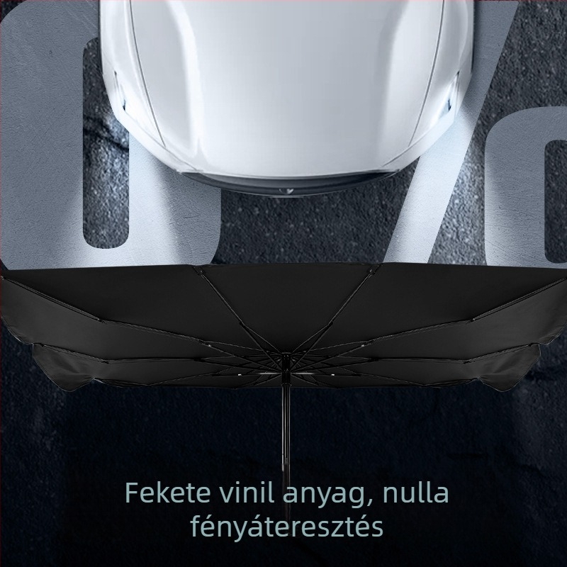 Autó napvédő, összecsukható szélvédővédő és hőszigetelés