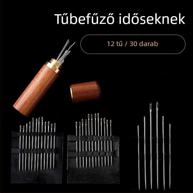 Tű nélküli varráskészlet otthoni használatra, idősbarát, nincs szükség tű befűzésére