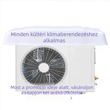 Kültéri klímaberendezés védőburkolat – esőálló, UV-védelem, szélálló, porvédő, megerősített 1-2P