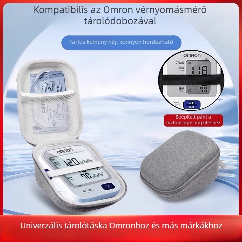 Omron elektronikus vérnyomásmérőhöz EVA védőtok, hordozható tárolótáska