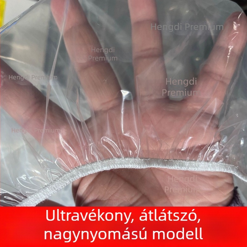 Extra nagy méretű egyszer használatos bútorvédő – átlátszó, vízálló műanyag fedél ágyhoz és kanapéhoz