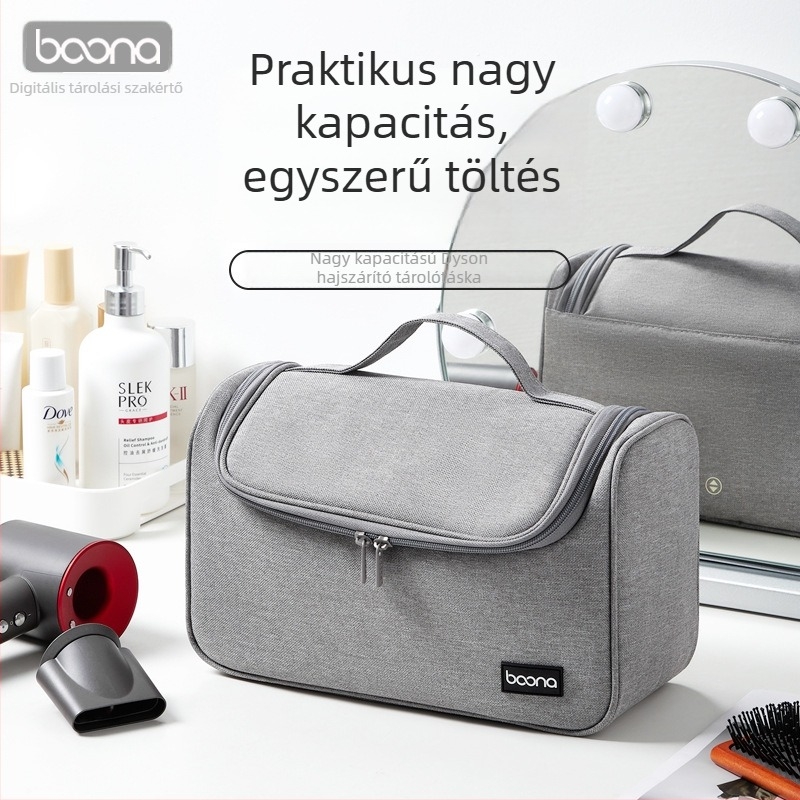 Baona Dyson Airwrap Utazási tároló táska – Többfunkciós hordozható szervező a hajszárítóra és curling eszközre