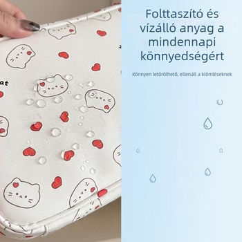 Nagy kapacitású sminktáska nőknek rekeszekkel, hordozható utazási kozmetikai és higiéniai szervező
