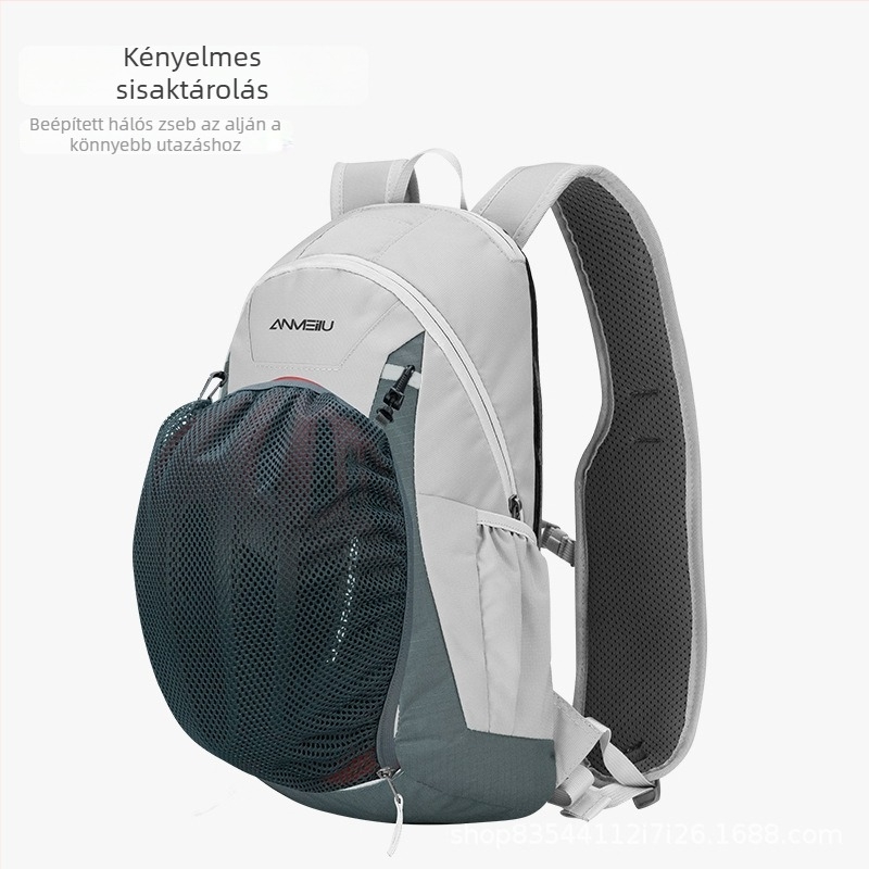 Nylon túrahátizsák légáteresztő hátsó panellel, 36–55 literes kapacitás, 9 hüvelykes laptophoz