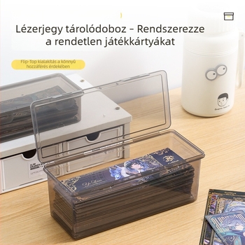 RMB bankjegy tároló doboz, téglalap alakú pénz- és aprópénztároló, porvédett, nagy kapacitású