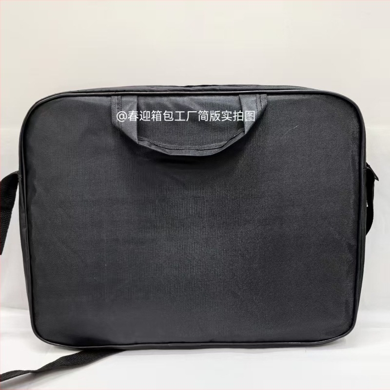 Oxford szövetből készült laptop táska, üzleti elegáns stílus, 15 hüvelykes, logóval testreszabható