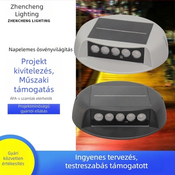 Napelemes ösvényvilágítás – IP65 vízálló LED világítás lépcsőkhöz és ösvényekhez kertben és udvarban