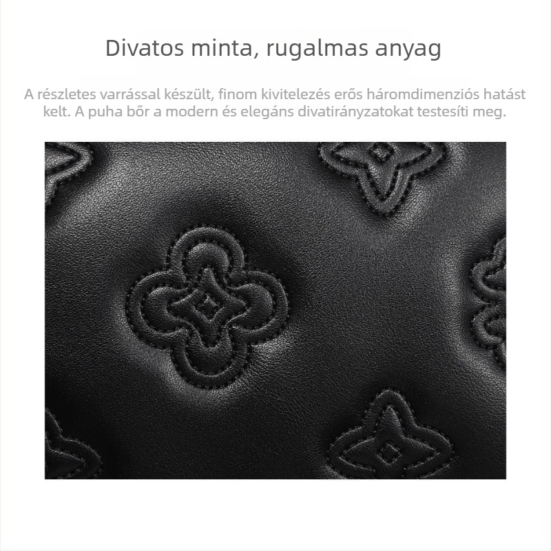Mini női crossbody táska láncos pánttal, mindennapi és sokoldalú