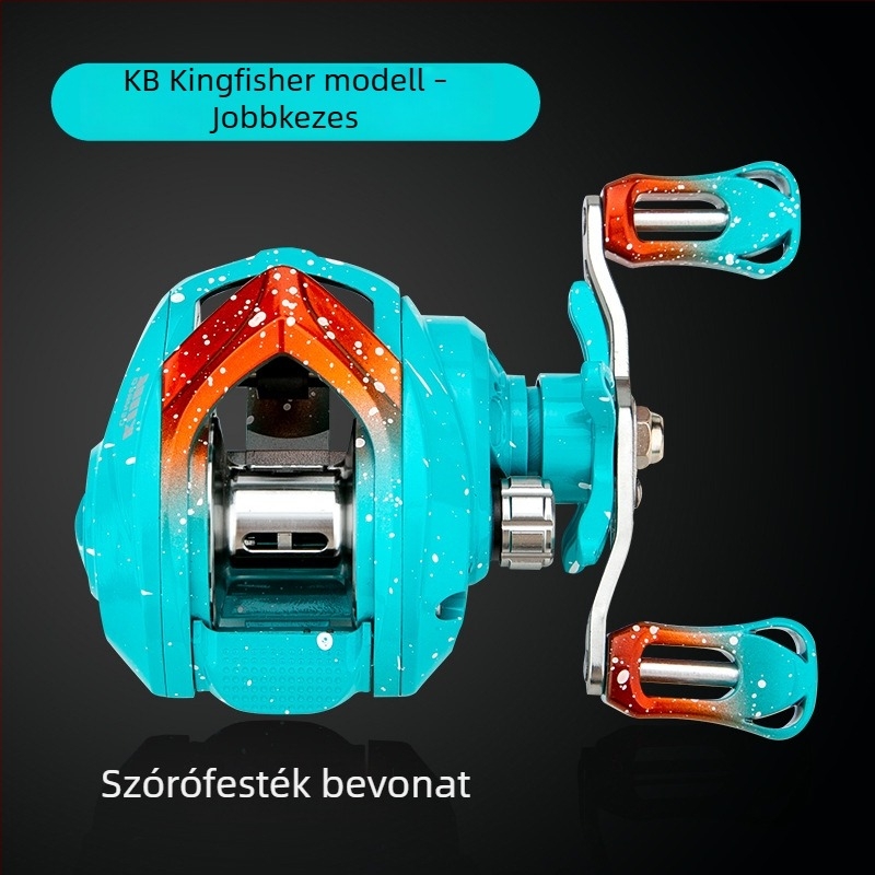 Kemei Kingfisher Graffiti – Magas érzékenységű, teljes réz fogak, hosszú tengely és damilos orsó