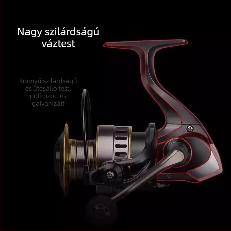 Giant Fin King hosszú dobású orsó, tengeri bot és sziklafogáshoz – teljesen fémből