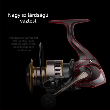 Spinning orsó teljes fémből, mikro méret, műcsalikhoz