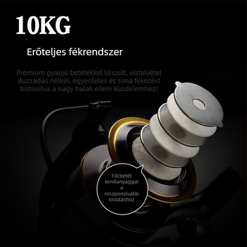 Spinning orsó teljes fémből, mikro méret, műcsalikhoz