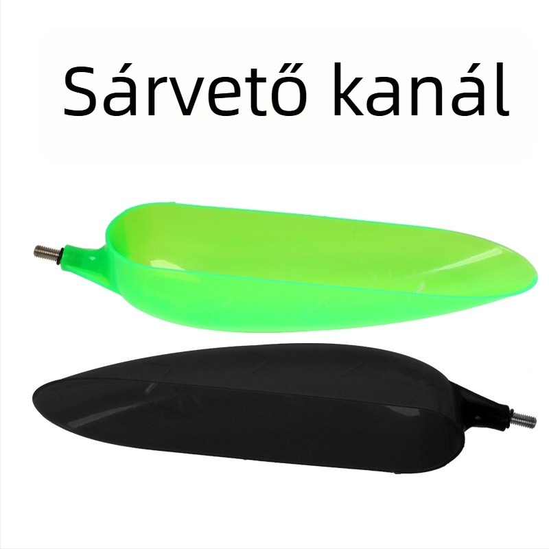 Nagy kanalú etetőkanál hosszú dobású tengeri horgászathoz – etetőeszköz