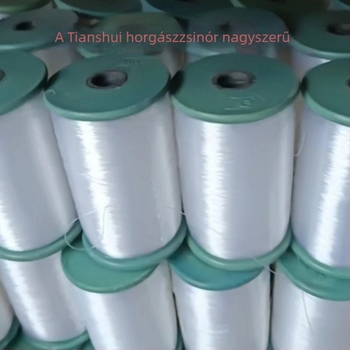 Madárriasztó, erős nylonszálú horgászdamil, 0,5 kg-os csomag, hálózati damil, nagy tekercs