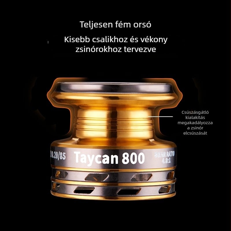 DEUKIO Teljesen fém mikro spinning orsó — ultra könnyű mini horgászorsó csalihorgászathoz