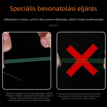 Nylon fő damil, nagy szakítószilárdság, 100 m, színes és láthatatlan damil a csalihorgászathoz és a tengeri horgászathoz