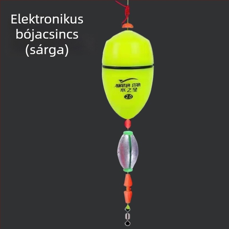 Aibo elektronikus úszókészlet hosszú dobású tengeri horgászathoz, LED világítású úszók – kombinált készlet