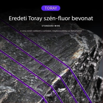 Puha szénalapú alsó vonal horgászathoz, nagy húzóerővel, fő vonal