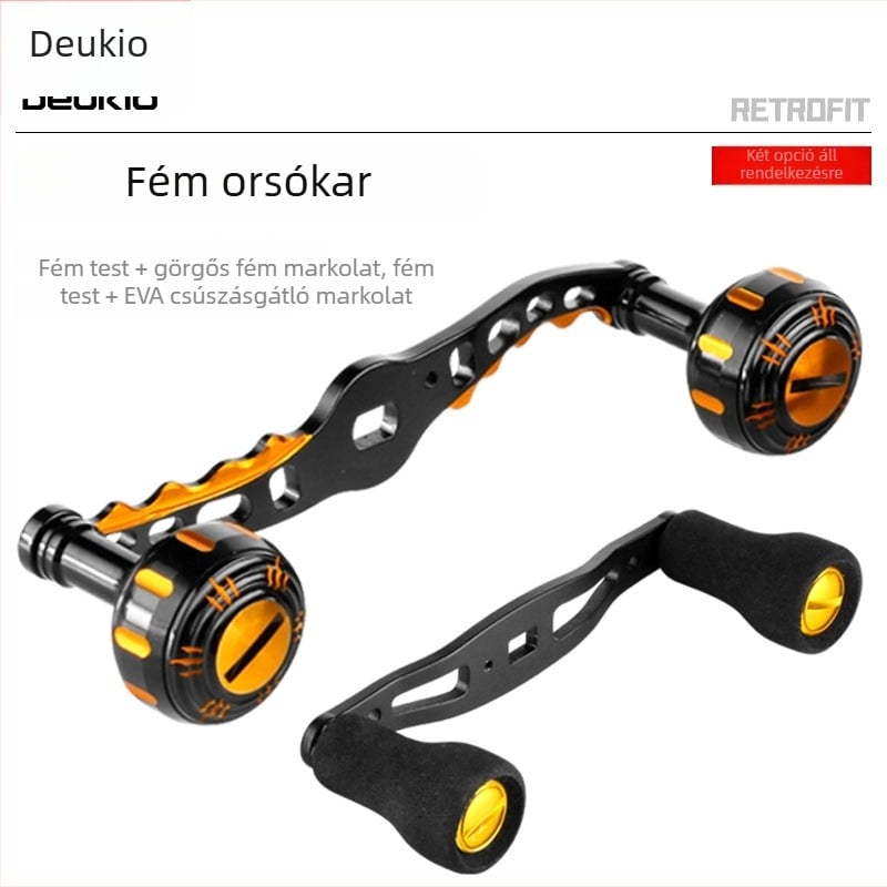 Teardrop orsó alkatrész készlet: kettős rocker karok, fém kezelőgomb, Lei Qiang dob kerék, módosított rocker kar