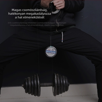 200 m nylon horgász zsinór, fő zsinór és előke tengeri horgászatra és műcsalikhoz, ultra-nagy húzóerő