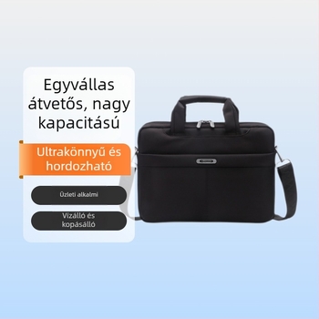 Nylon vízálló laptop táska 14 hüvelykes – ultra könnyű üzleti táska uniszex