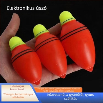 Két színű világító úszó a sziklapecázáshoz, hosszú dobásokhoz