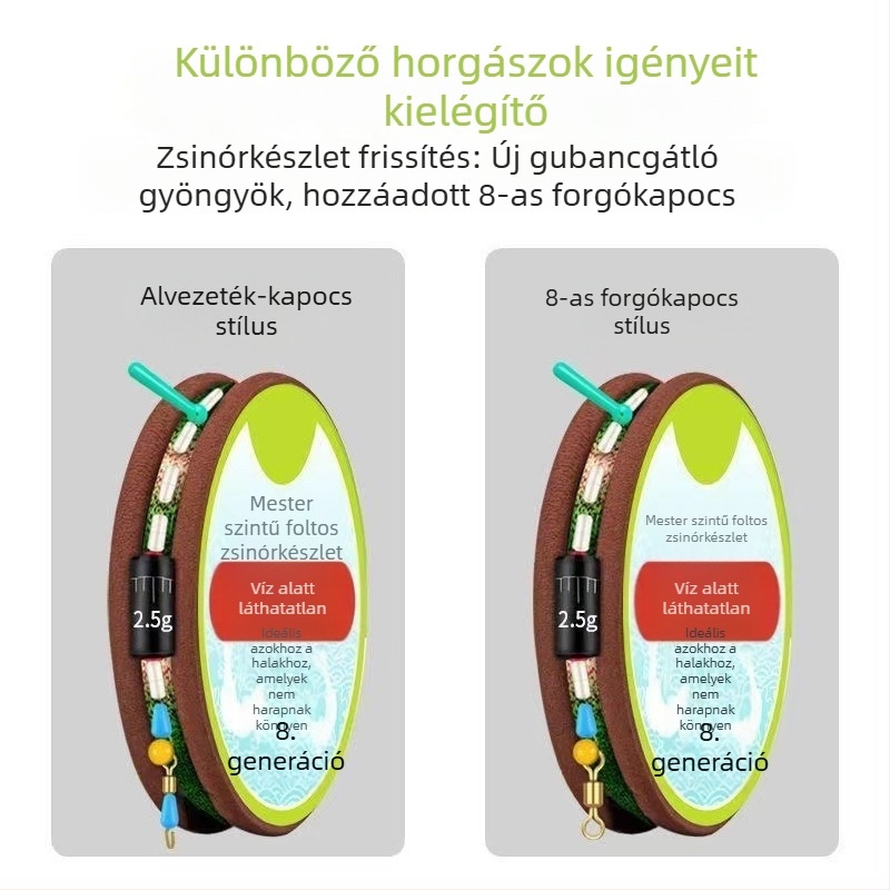 Teljes főzsinór készlet vad horgászplatformhoz eszközökkel