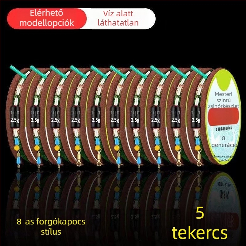 Teljes főzsinór készlet vad horgászplatformhoz eszközökkel