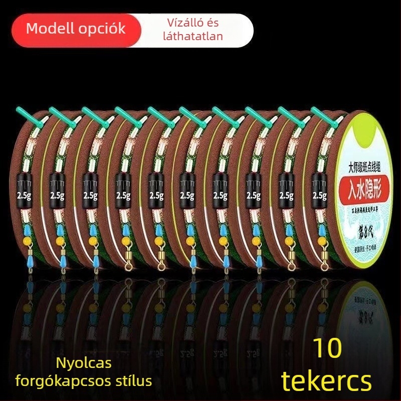 Teljes főzsinór készlet vad horgászplatformhoz eszközökkel