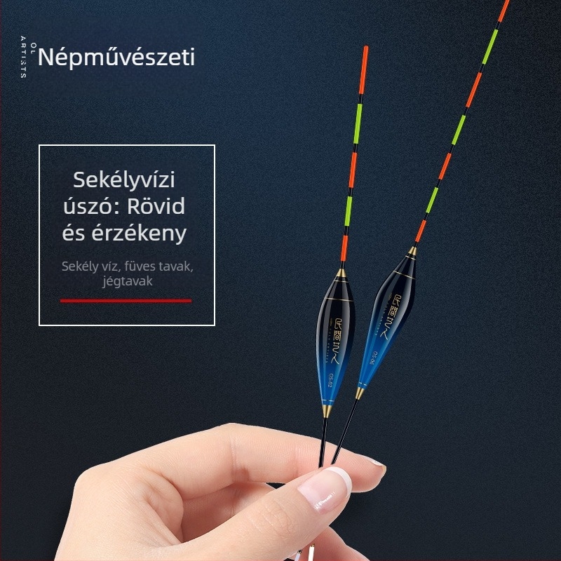 Sekélyvízi úszó, rövid és vast, nagy érzékenységgel
