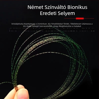 Nylon fő damil tengeri horgászathoz, 500 m, horogkötő damil