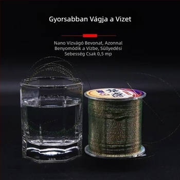 Nylon fő damil tengeri horgászathoz, 500 m, horogkötő damil